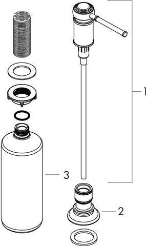 hansgrohe Spülmittelspender-42018800