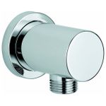 GROHE Wandanschlussbogen Rainshower chrom, AG, runde Rosette, DN 15