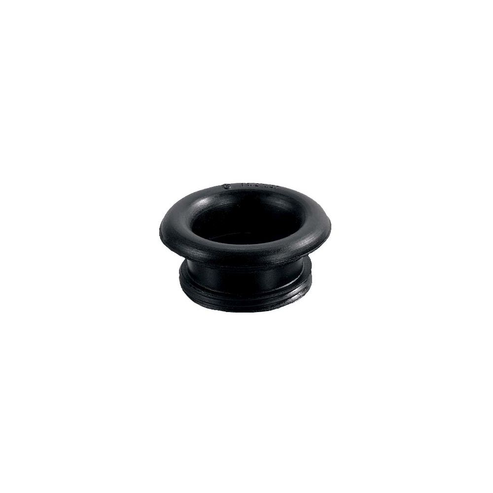 HAAS Gummi-Gewinde-Nippel DN 32 für 1 1/4", 30 x 41 x 19 mm, EPDM, schwarz -03112