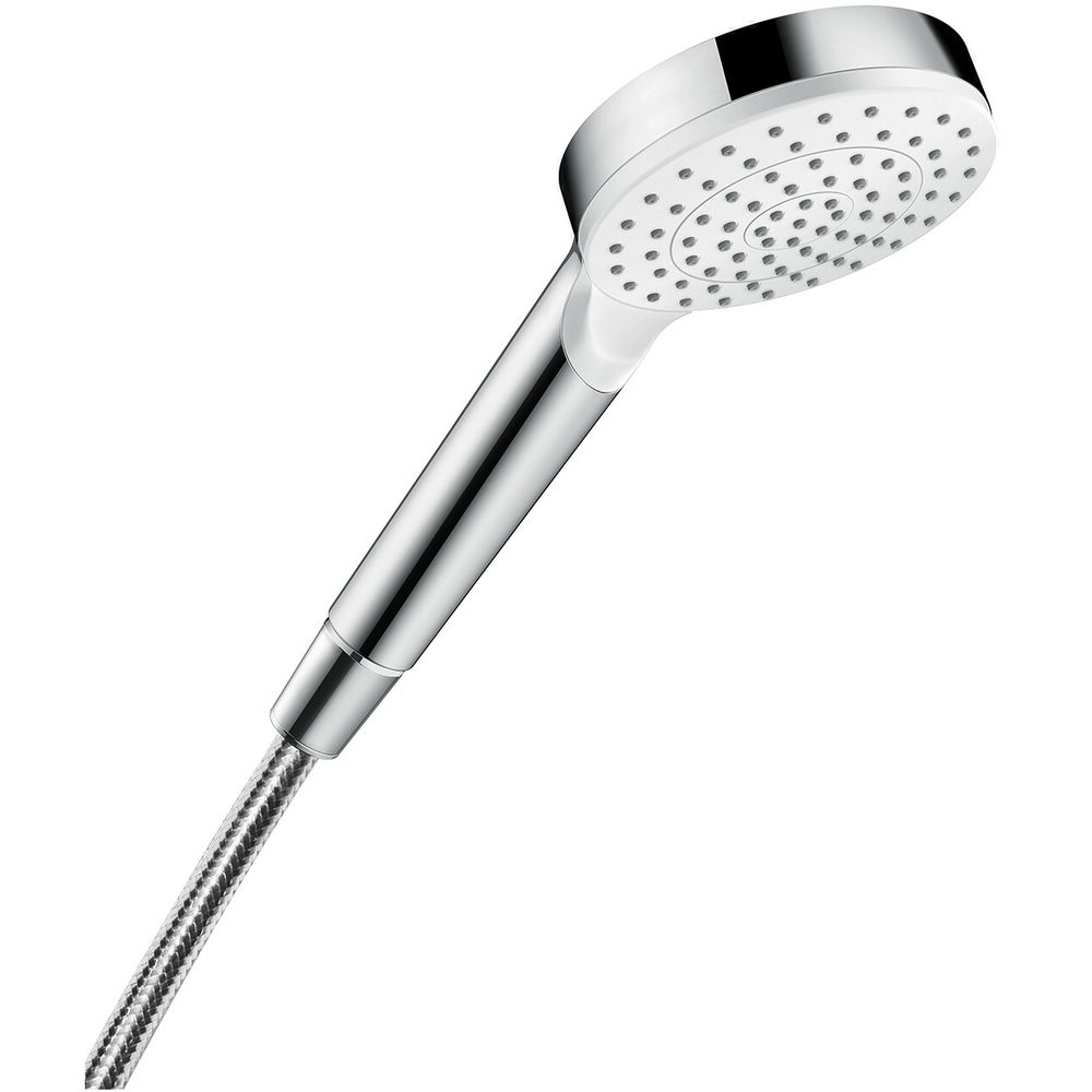 hansgrohe Handbrause Crometta EcoSmart plus 5,7 l/min, weiß/chrom-26334400