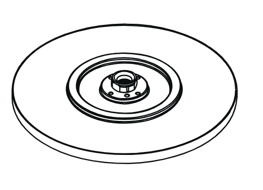 hansgrohe Tellerkopfbrause Raindance 240 mm f. Raindance Showerpipe/Connect-98855000