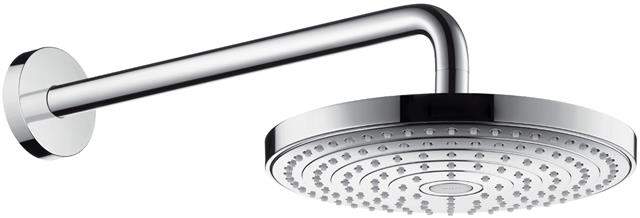 hansgrohe Kopfbrause Raindance Select S 240 2jet, mit Brausearm 390mm, chrom-26466000