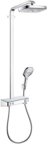 Showerpipe Raindance Select E 300 2jet, mit Ablage, chrom-27126000