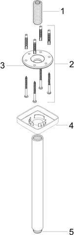 hansgrohe Deckenanschluss E-27467000