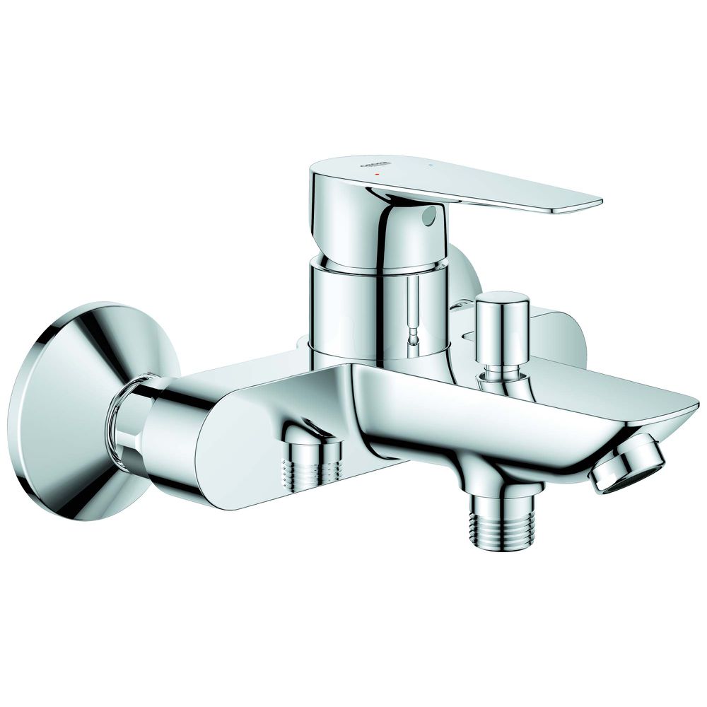 GROHE Wannen-Einhebelmischer BauEdge 1/2", Wandmontage, chrom -23604001