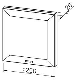 Helios Ventilator-Einsatz ELS-VN 100 m3/h, eingebauter Nachlaufschalter-08138