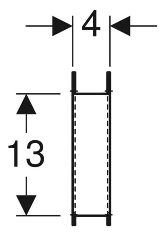 Geberit Abstützungsset für WC-Keramiken mit kleiner Auflagefläche (2 St.) 111.847.00.1