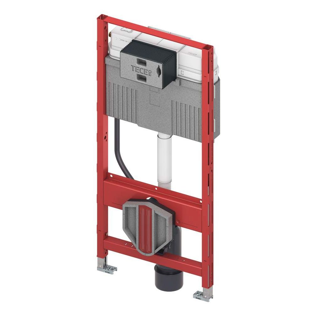 TECE WC-Modul TECEprofil 1120 mm, mit Spülkasten, Betätigung von vorne-9300300