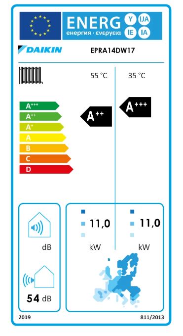 Daikin Außengerät Altherma 3 H HT Baugröße 14 (Heizen/Kühlen)-EPRA14DW17