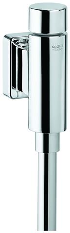 GROHE Urinal-Druckspüler Rondo mit integrierter Vorabsperrung chrom