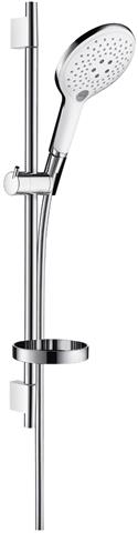 hansgrohe Brauseset Raindance Select S 150 mit 65 cm Brausestange Unica S Puro, chrom, 3jet