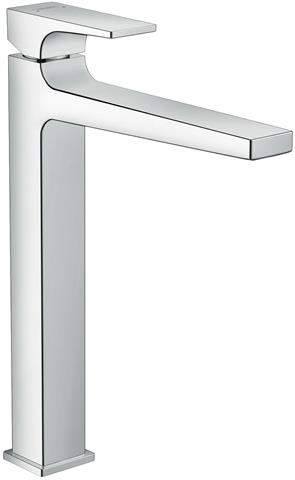 hansgrohe Waschtisch-Einhebelmischer Metropol 260 Ausladung 204mm, Push-Open Ablaufgarnitur, chrom