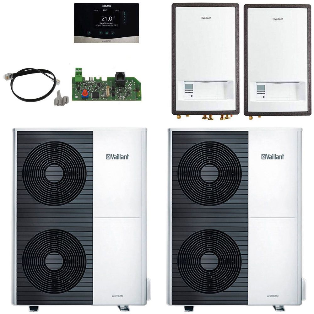 Vaillant Wärmepumpenpaket 4.0503 aroTHERM Split VWL 125/5 AS S2 Kaskade-8000017312