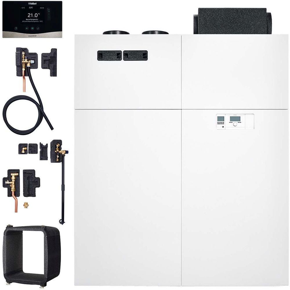 Vaillant Wärmepumpenpaket 4.9202 recoCOMPACT exclusive VWL 79/5 S2 mit integriertem Lüftungsgerät