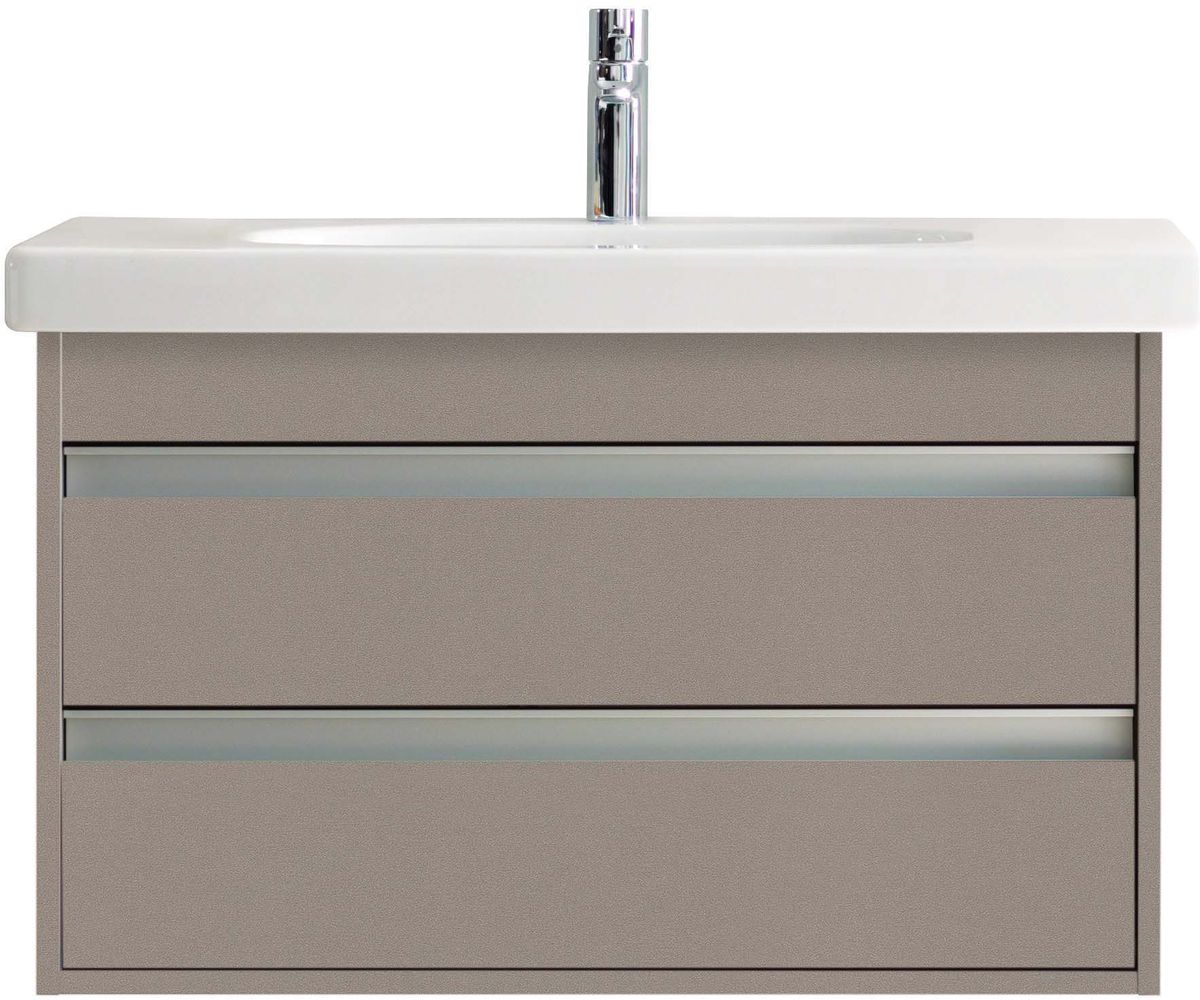 Duravit Möbelwaschtisch D-Code we, 85 x 48 cm, m HL, m ÜL, m HLB