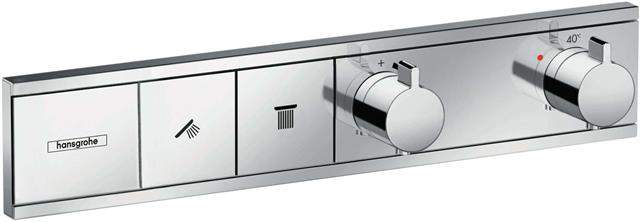 hansgrohe RainSelect Thermostat chrom, 2x Verbraucher, Unterputz, chrom-15380000