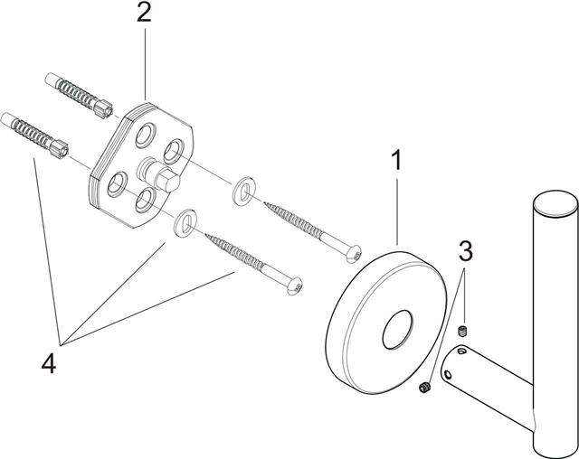 hansgrohe Reservepapierhalter Logis-40517000