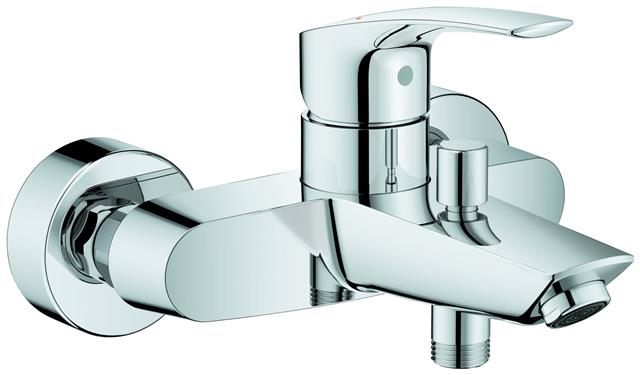 GROHE EH-Wannenbatt. Eurosmart NEU Wandmontage eigensicher chrom-33300003