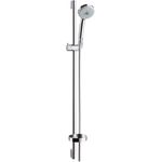 hansgrohe Brauseset Croma 100 Multi chrom, mit 90 cm Brausestange Unica C