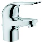 GROHE WT-Einhebelmischer Euroeco Special chrom, mit Zugstangen - Ablaufgarnitur-32763000