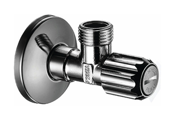 hansgrohe Eckventil chrom, G 1/2 x 3/8, mit Feinfilter