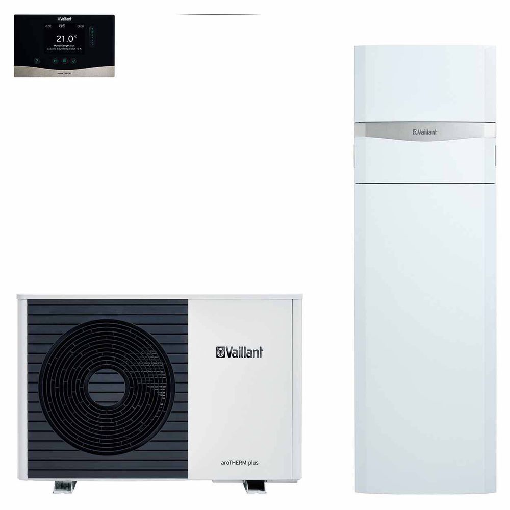 Vaillant Wärmepumpenpaket 4.3601 aroTHERM plus VWL 55/6A S2 mit uniTOWER plus VIH QW190