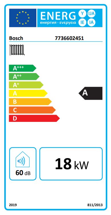 BOSCH Öl-Brennwert-Kessel Olio Condens OC7000F 18, 18 kW, bodenstehend, weiß