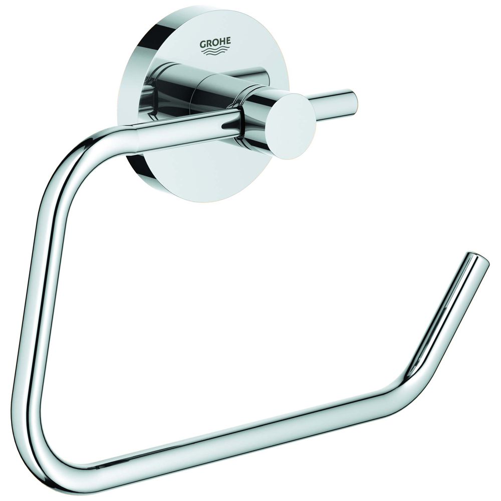 GROHE WC-Papierhalter Essentials ohne Deckel, verdeckte Befestigung, chrom