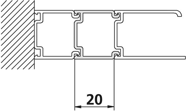 Kermi Nova 2000 Stockverbreiterung SVSVS-ZDSVSVSN21851K