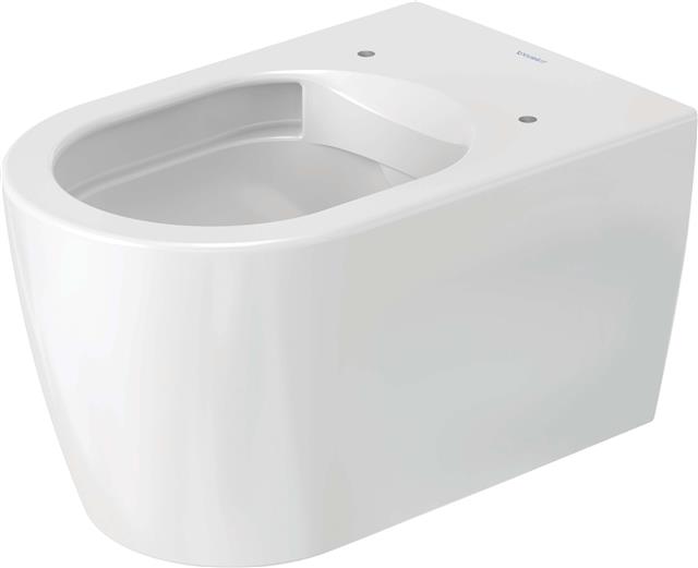 Duravit Wand-Tiefsp.-WC Set Me by Starck weiß, Rimless, Durafix, mit WC-Sitz