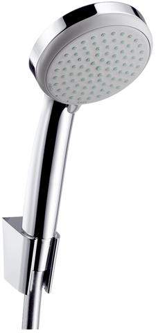 Hansgrohe Brausehalterset Croma 100 Vario mit Brauseschlauch 125 cm und Brausehalter,-27592000