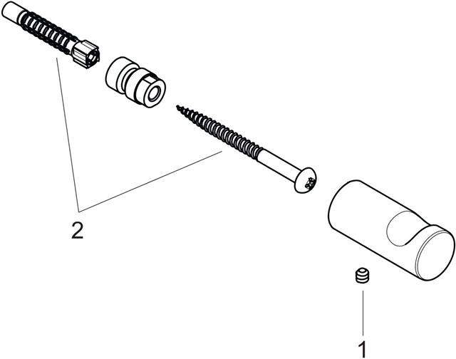 hansgrohe Einzelhaken Logis-40511000