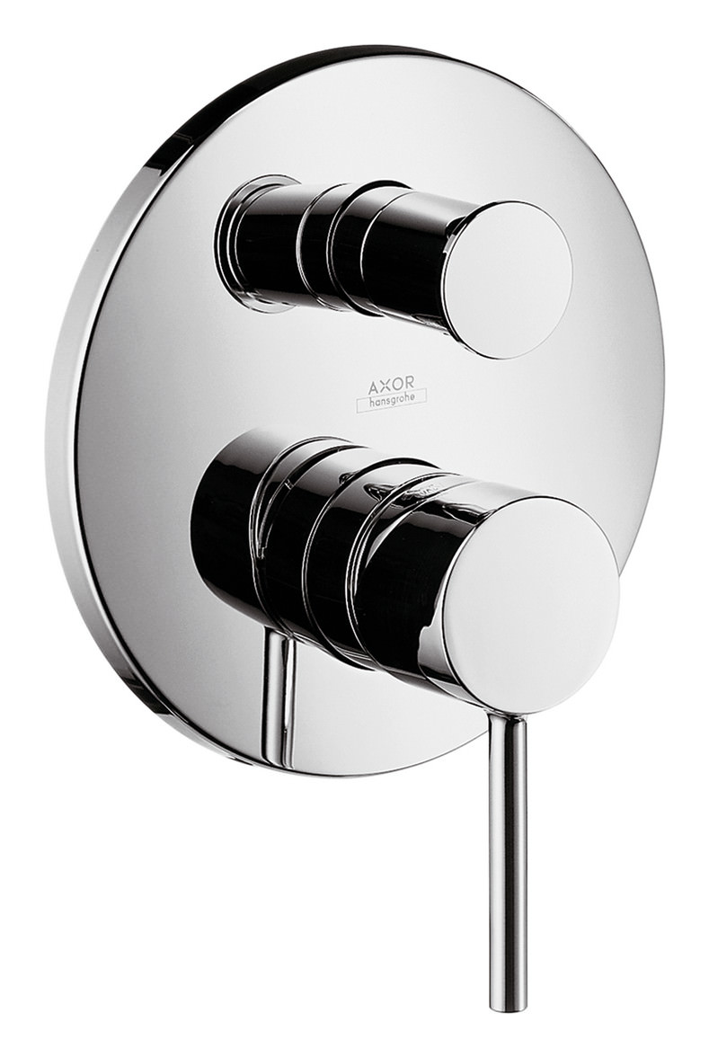 hansgrohe Fertigmontageset Axor Starck UP-Wannen-Einhebelmischer, mit Sicherungskombination, mit Pin-10418000