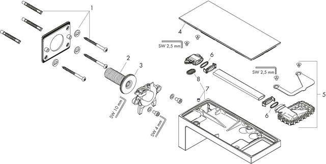 hansgrohe Wanneneinlauf Axor MyEdition