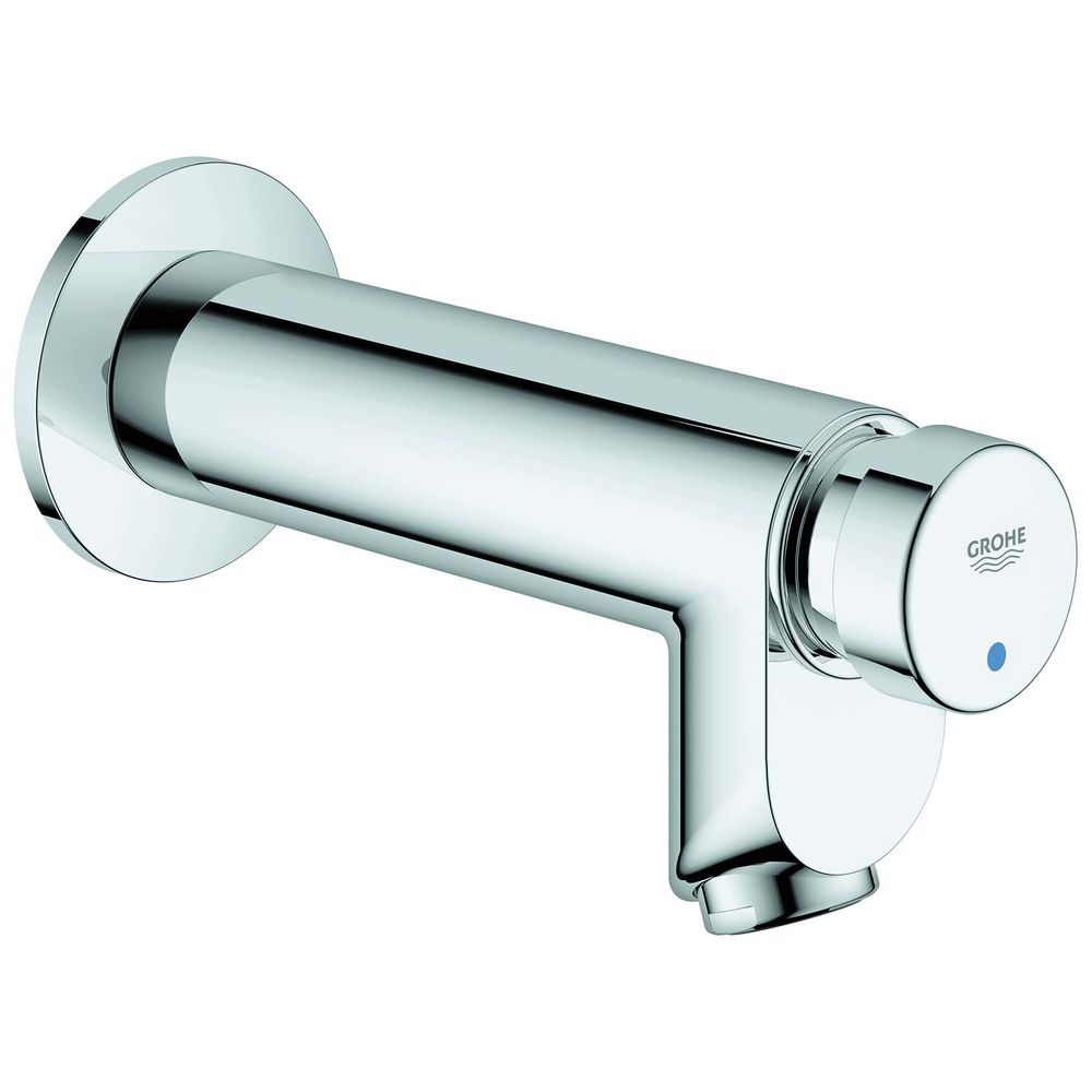 GROHE Selbstschluss-Wandventil Euroeco CT 1/2", Markierung blau/rot, chrom 