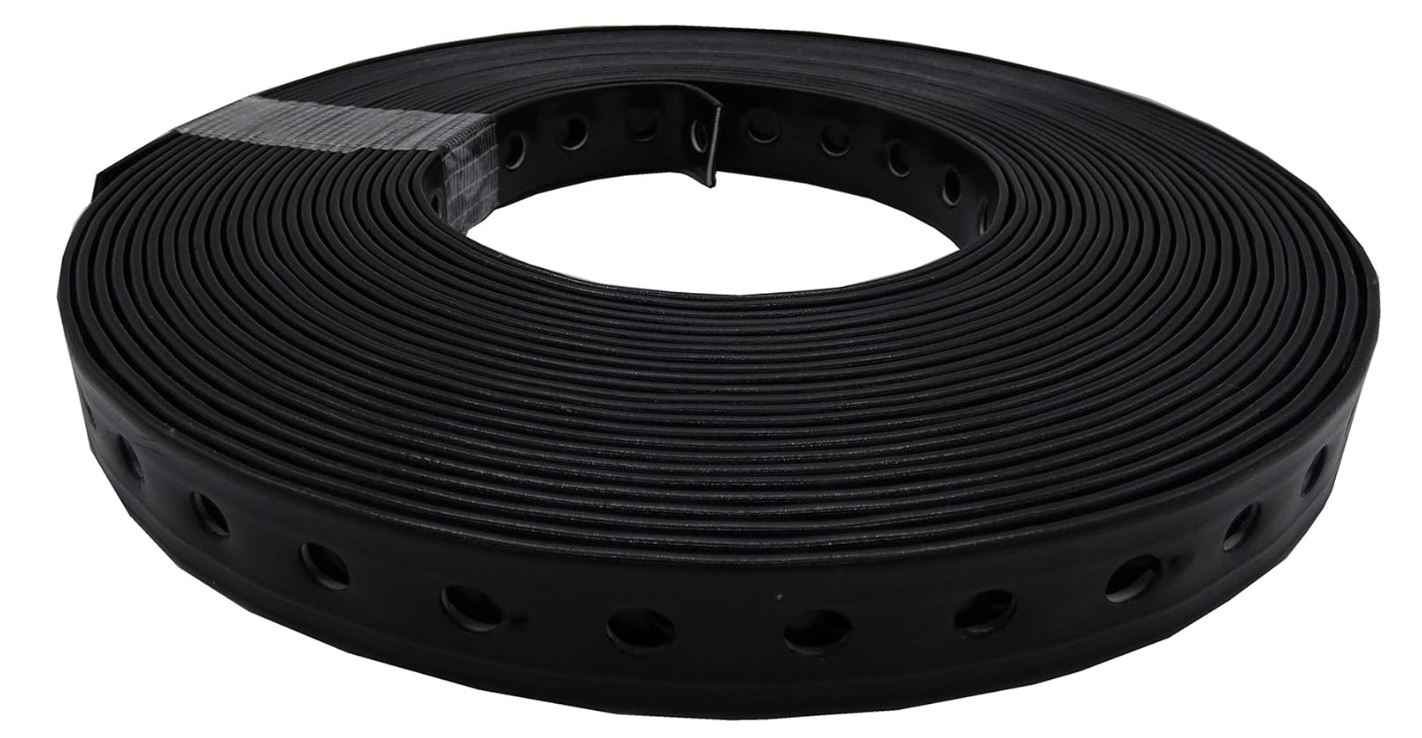 Lochband PVC-besch. 19 mm a 10 m