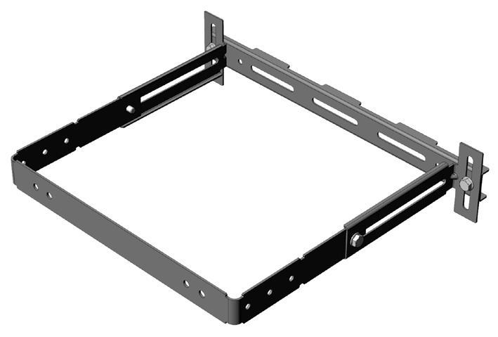 Helios Montagehalterung ELS-MHU für Unterputz-Gehäuse-08187