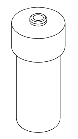 hansgrohe Glas Axor Uno für Lotionsspender