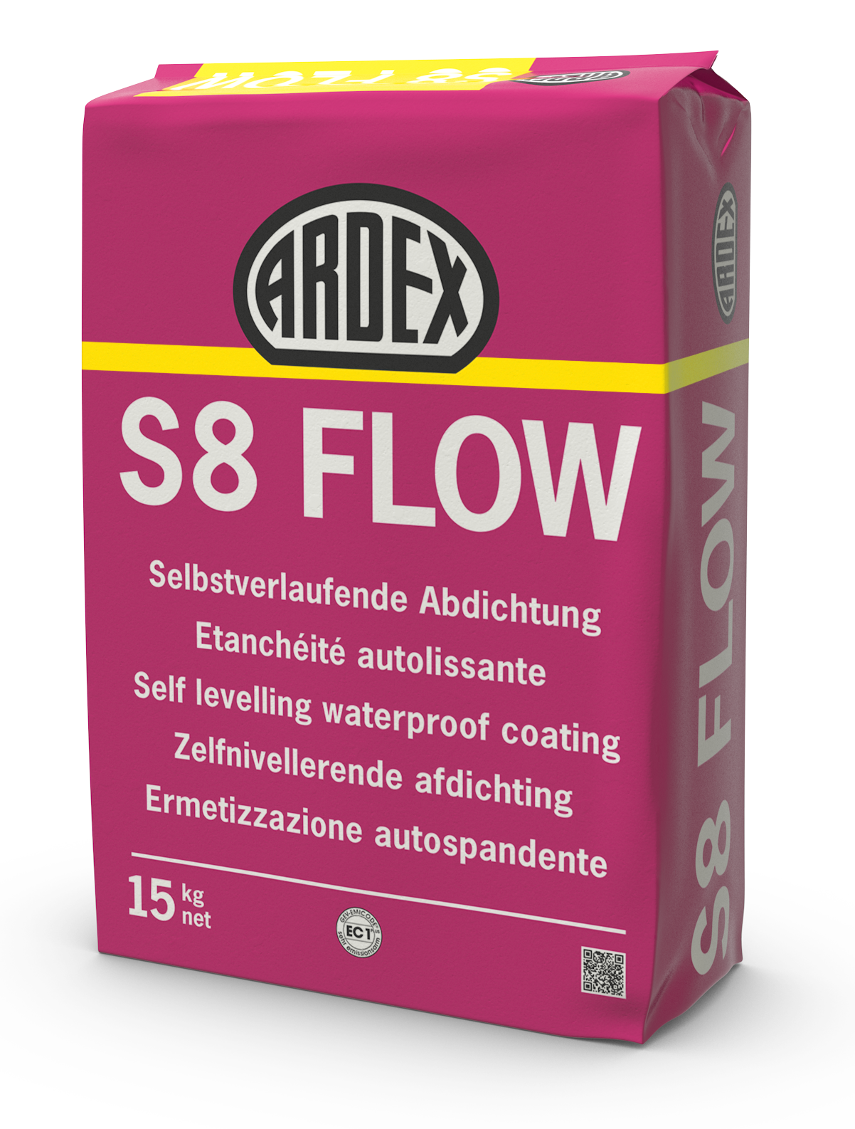 Ardex S8 Flow Abdicht. Selbstverlaufend grau, á 15 kg