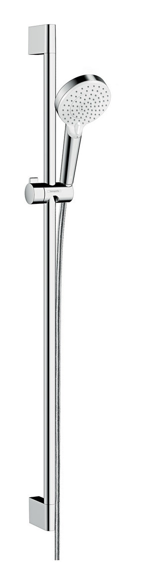 Hansgrohe Brauseset Crometta Vario/Unica Brausestange 900 mm, weiss/chrom