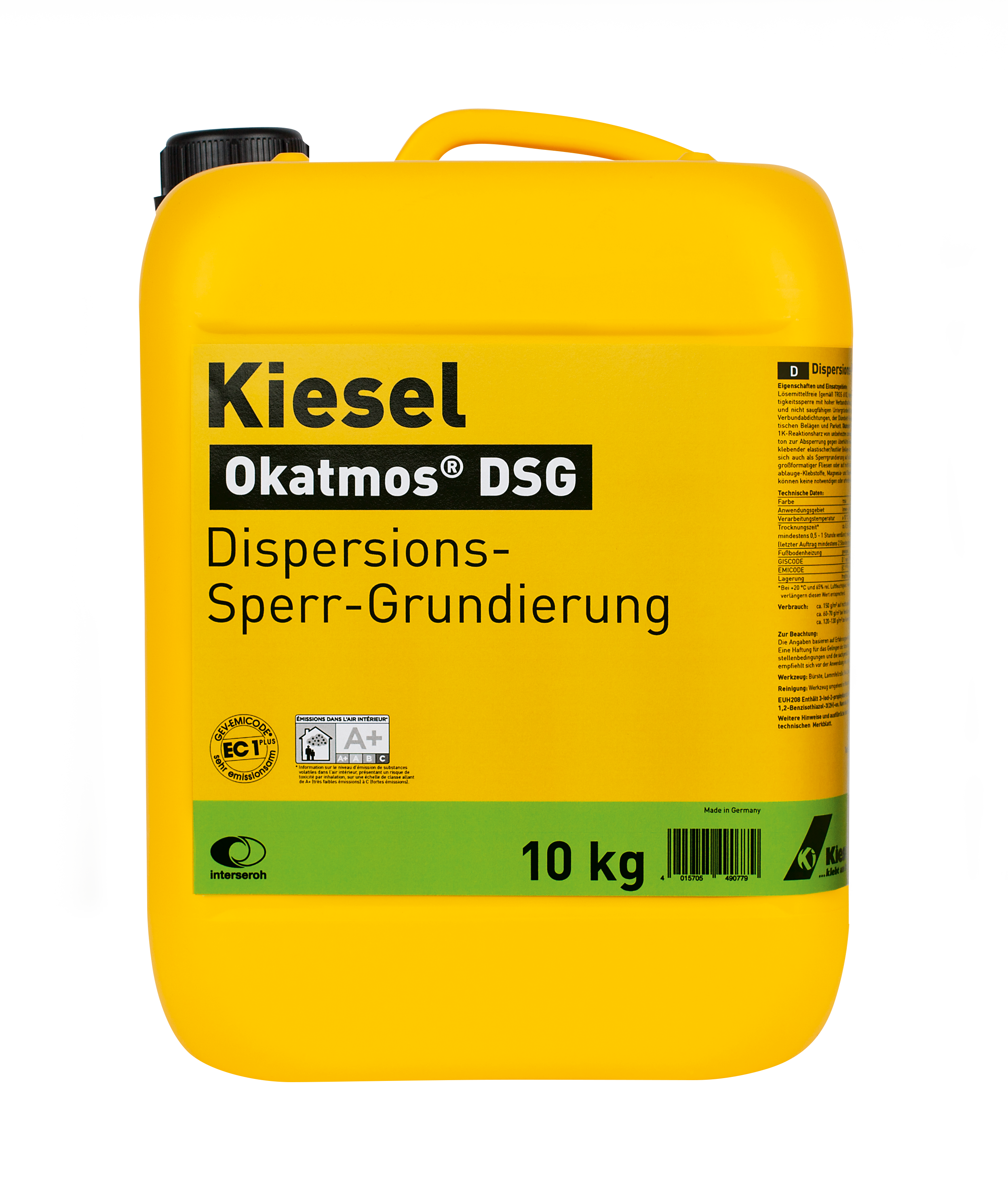 Kiesel Okatmos DSG Dispersions-Sperr-Grund, á 10 kg