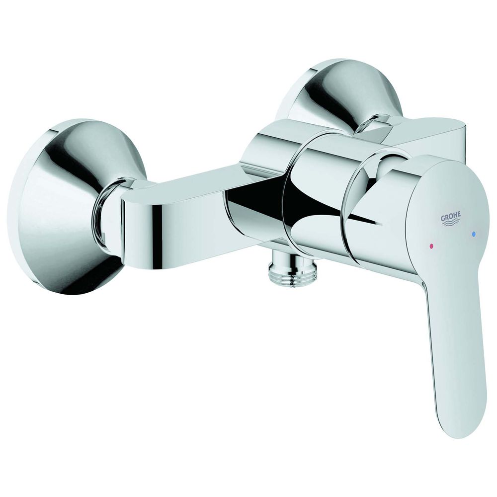 GROHE Brause-Einhebelmischer BauEdge chrom, Wandmontage