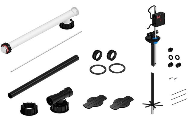 Roth Füllsystem Füllstar12 mit F-Stop Erw.Reihe RS/840mm/KWT 750C + 1000/1500R