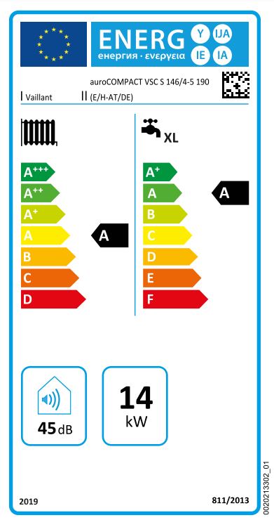 Vaillant Gas-Kompaktgerät auroCOMPACT VSC S 146/4-5 190, modulierend, Erdgas E