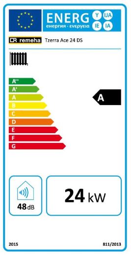 Remeha Gas-Brennwertkessel Tzerra Ace 24 DS, 6,1 - 24,8 kW