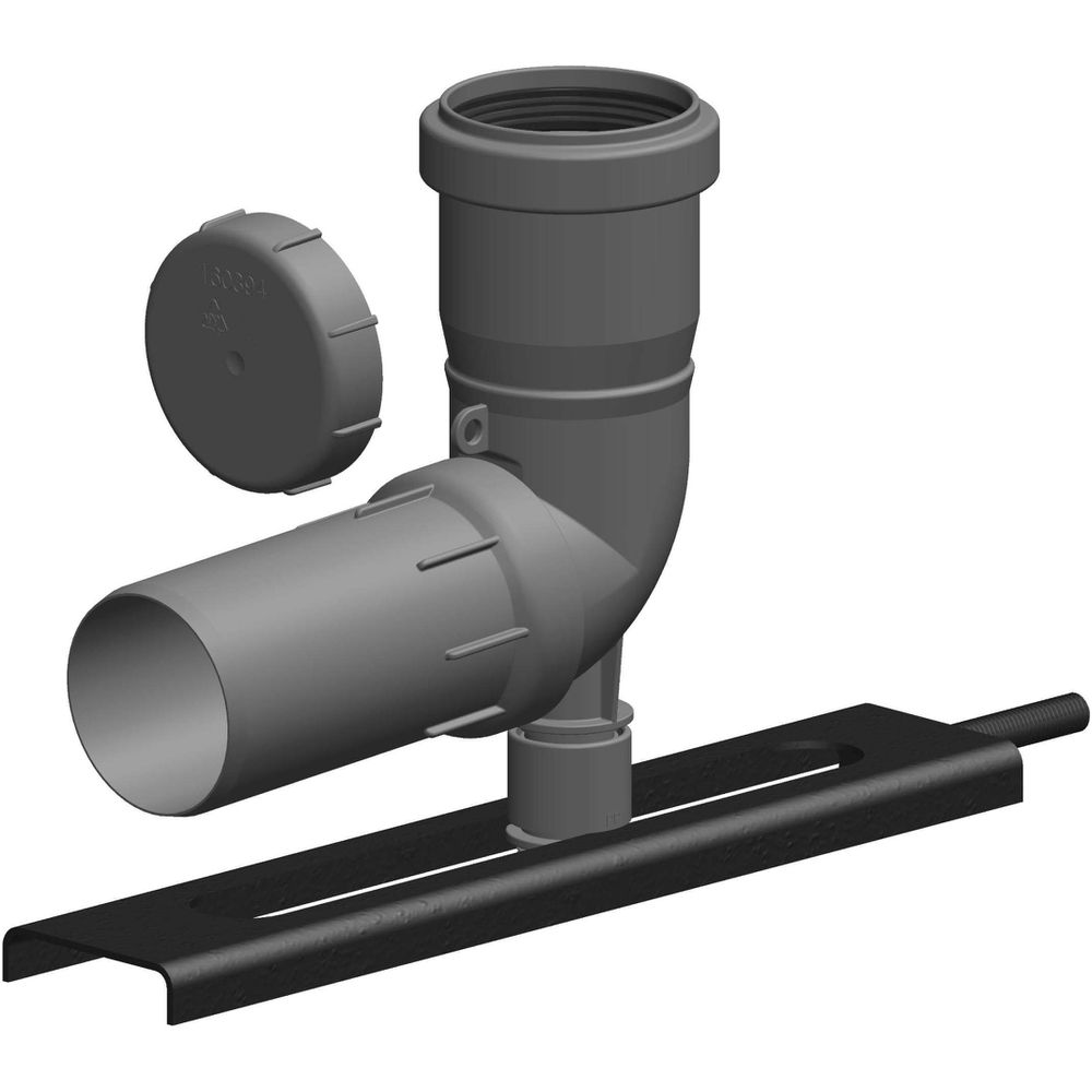 ATEC SV-Schachteinführung PolyTop DN 60, schraubbar mit Auflager