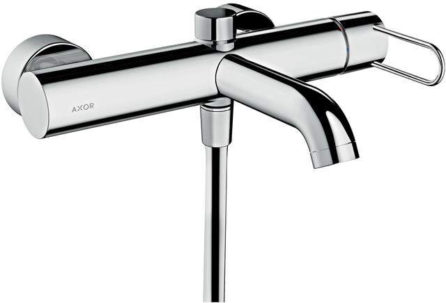 hansgrohe Wannen-Einhebelmischer Axor Uno AP, Ausladung 203mm, mit Bügelgriff, chrom