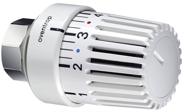 Oventrop Thermostat Uni LA 7-28 GradC, weiß, mit Flüssig-Fühler, mit Nullstellung