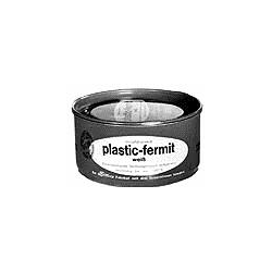 PLASTIK FERMIT, Dose a 250 g weiss, dauerelastische Dichtungsmasse-301-5211