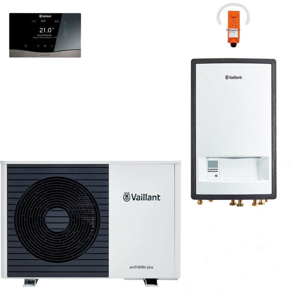 Vaillant Wärmepumpenpaket 4.3100 aroTHERM plus VWL 35/6 A S2 mit Hydraulikstation VWZ MEH 97/6